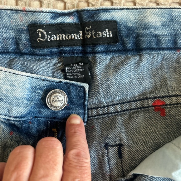 Men’s denim shorts - Picture 2 of 4